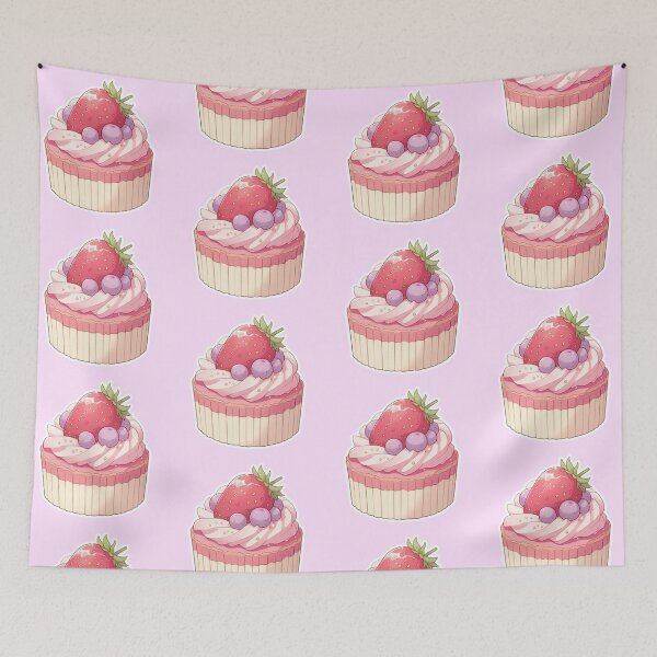 Item preview, Anime Cake – Colorful Kawaii Dessert | Cute Manga Style Food designed and sold by Sugar Wisdom .