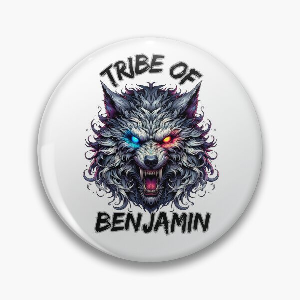 Item preview, Tribe of Benjamin – Fierce Wolf T-Shirt designed and sold by TreatUrSelf7.