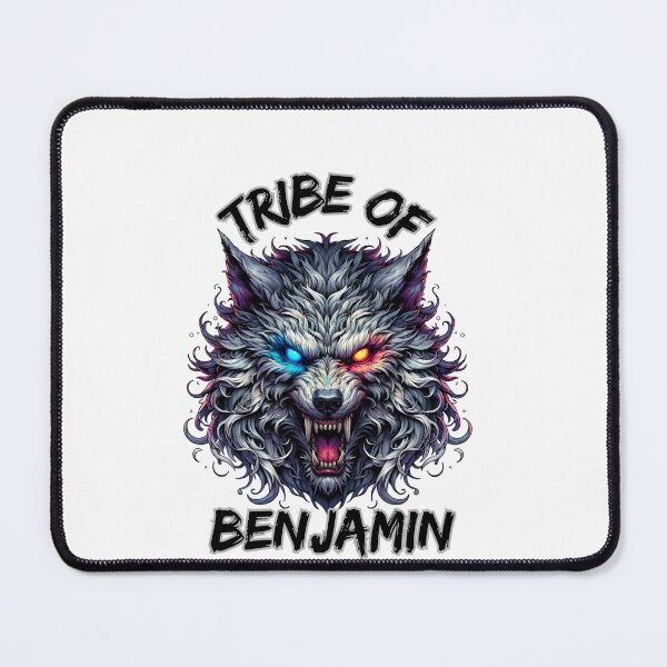 Item preview, Tribe of Benjamin – Fierce Wolf T-Shirt designed and sold by TreatUrSelf7.