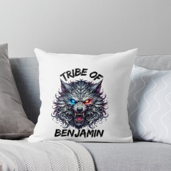 Item preview, Tribe of Benjamin – Fierce Wolf T-Shirt designed and sold by TreatUrSelf7.