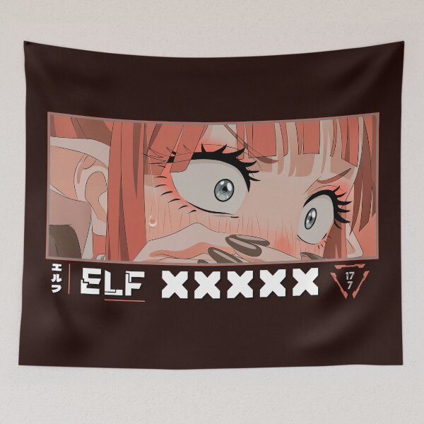 Item preview, Elf Anime Eyes Japanese Cozy Anime Style designed and sold by Otakurypto.