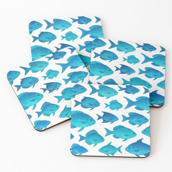 Item preview, Dance of the turquoise fishes designed and sold by Sigtrix.