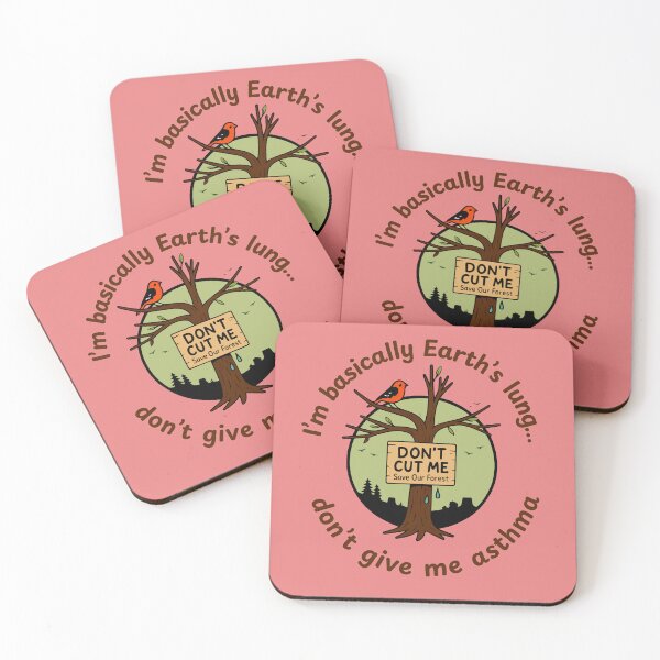 Item preview, I’m Basically Earth’s Lung – Funny Eco Design for Nature Lovers designed and sold by CreoTree.
