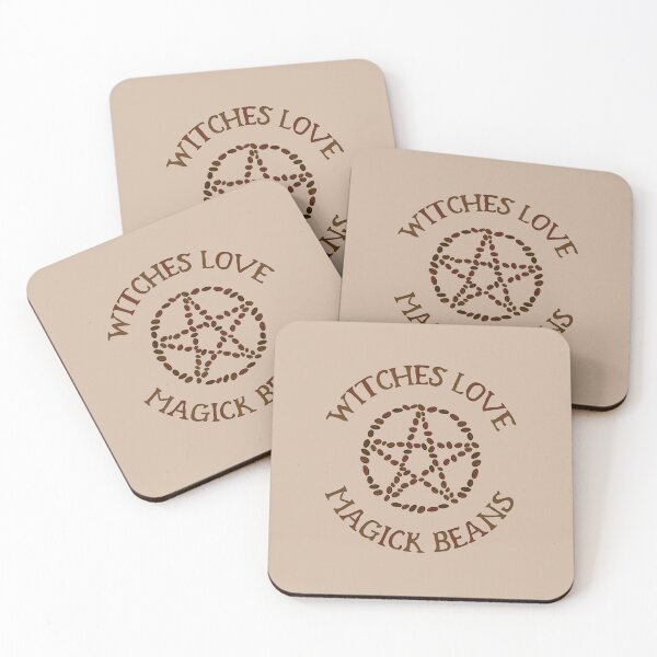 Item preview, Witches Love Magick Beans Coffee Addict Cheeky Witch® designed and sold by cheekywitch.