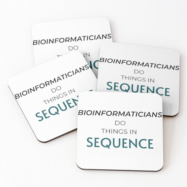 Item preview, Bioinformaticians Do Things In Sequence designed and sold by Petter01.
