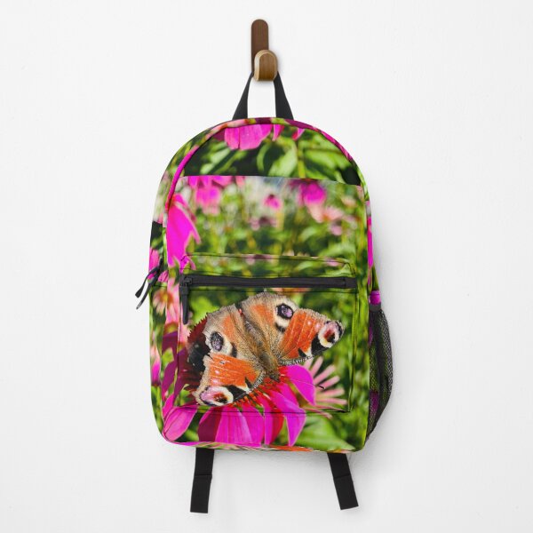 Item preview, Peacock butterfly on Echinacea designed and sold by Elep-uwp.