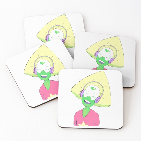 Item preview, Peridot enjoying Music designed and sold by Poison Carnations Art.