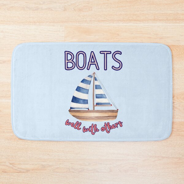 Item preview, Boats Well With Others Sailing Design designed and sold by windwander.