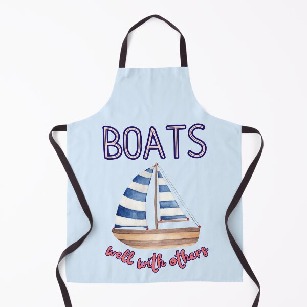 Item preview, Boats Well With Others Sailing Design designed and sold by windwander.