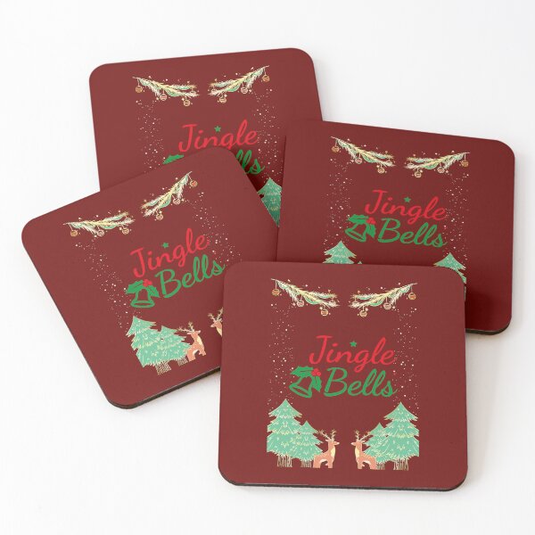 Item preview, Cute Jingle Bells shirt with Christmas tree and reindeer. designed and sold by apple-tea.