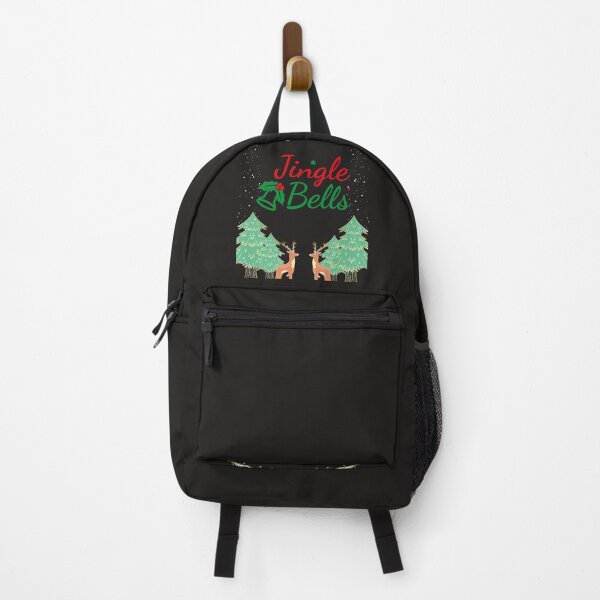 Item preview, Cute Jingle Bells shirt with Christmas tree and reindeer. designed and sold by apple-tea.