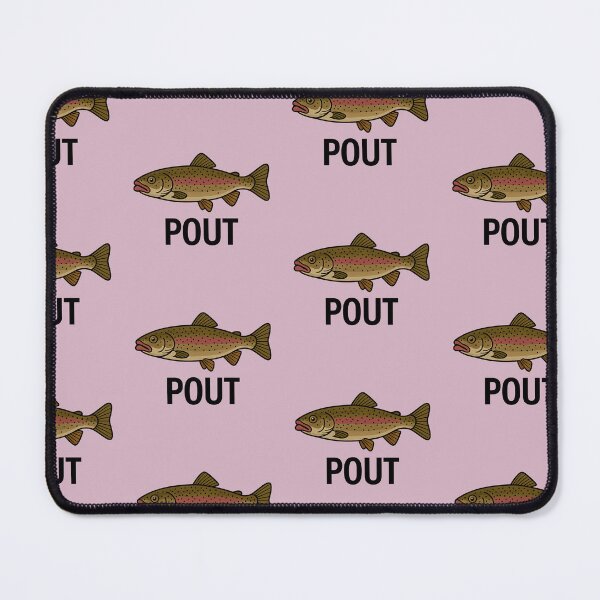 Item preview, Trout Pout - Rainbow Trout designed and sold by Animal Magnetism.
