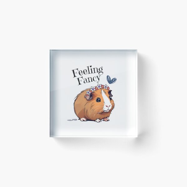 Item preview, Cute Guinea Pig, Kawaii Guinea Pig, Feeling Fancy designed and sold by happiecatstore.