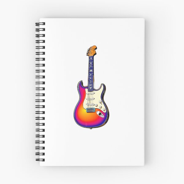 Item preview, Colorful Comic Style Guitar Art designed and sold by sharon1210.