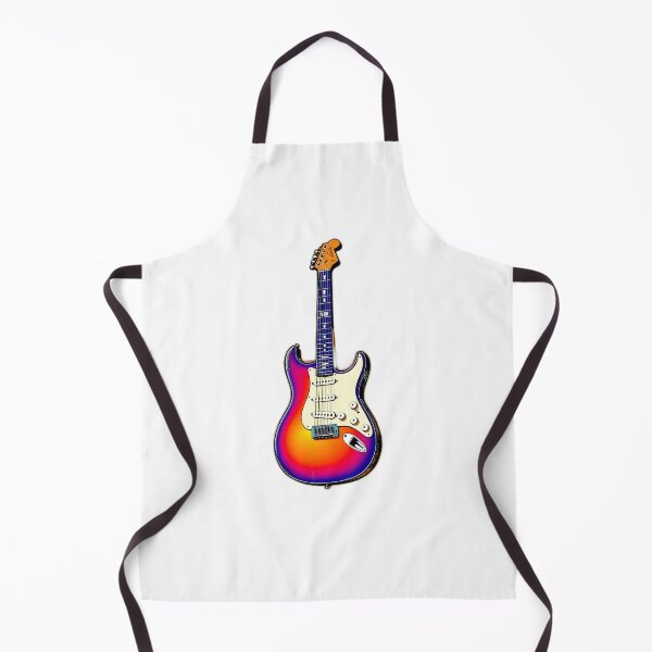 Item preview, Colorful Comic Style Guitar Art designed and sold by sharon1210.