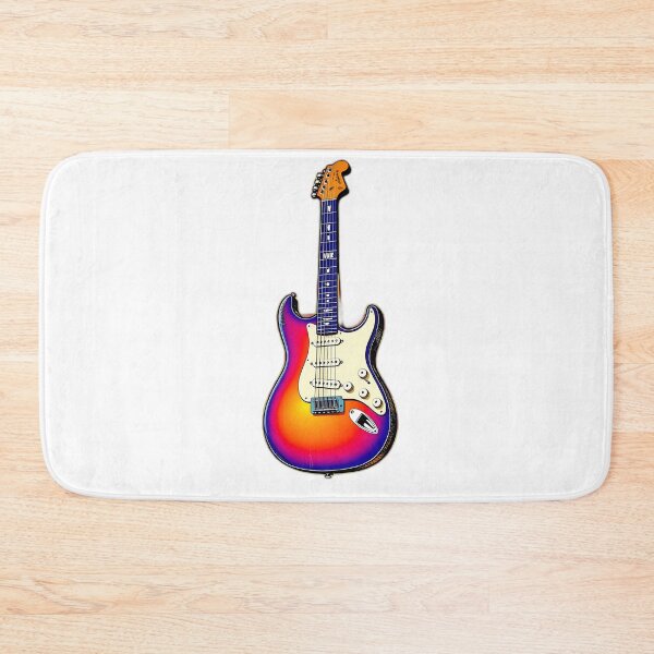 Item preview, Colorful Comic Style Guitar Art designed and sold by sharon1210.