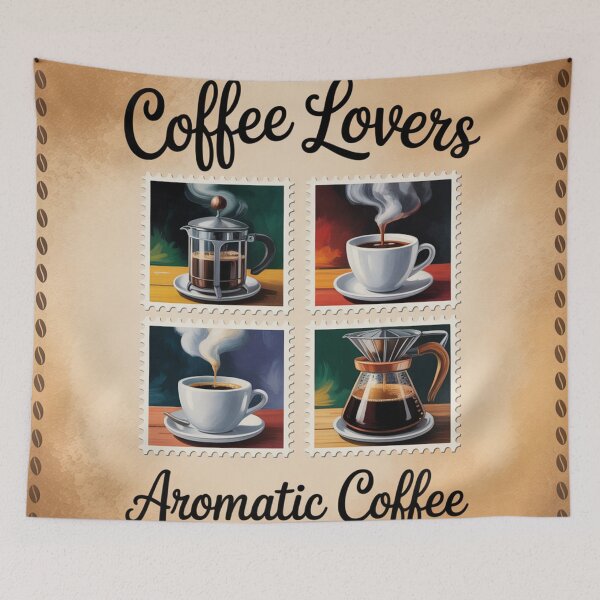 Item preview, Coffee lovers - postcard,oil paint. designed and sold by elegantpaterns.