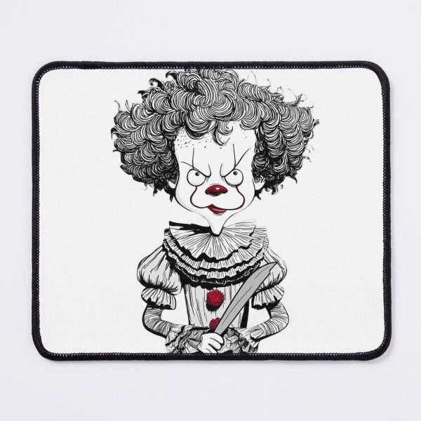 Item preview, Creepy Horror Clown – Dark Circus Cartoon Art designed and sold by PinkBossStudio.