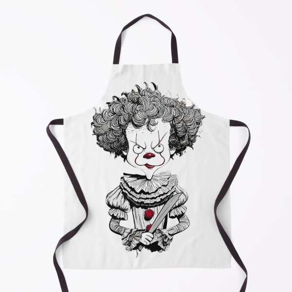 Item preview, Creepy Horror Clown – Dark Circus Cartoon Art designed and sold by PinkBossStudio.