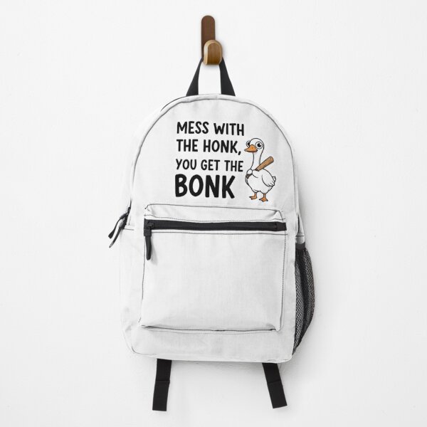 Item preview, Funny Goose Meme – Mess With The Honk You Get The Bonk designed and sold by New Dragon.