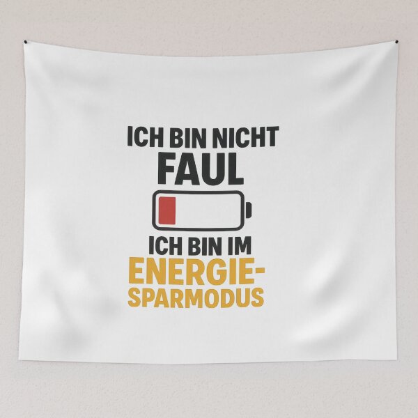 Item preview, Energy Saving Mode Humor Design designed and sold by Sascha-Heiko.