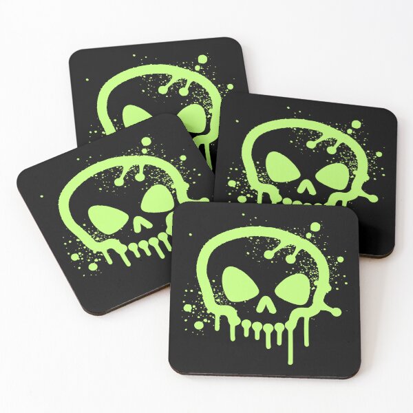 Item preview, Graffiti skull with angel wings in urban style designed and sold by Jen-stuffs.