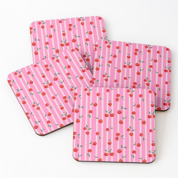 Item preview, Cherry and Stripes designed and sold by DafneDStudio.