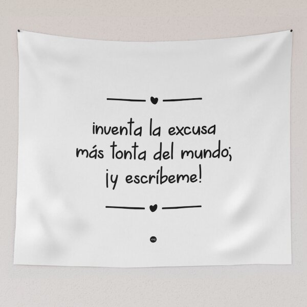 Item preview, Make up the stupidest excuse in the world; and write to me! (fc) I designed and sold by XUSRedbubble.