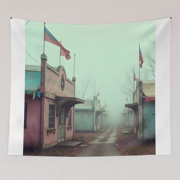 Item preview, Forgotten Fairgrounds in the Mist designed and sold by oanaunciuleanu.