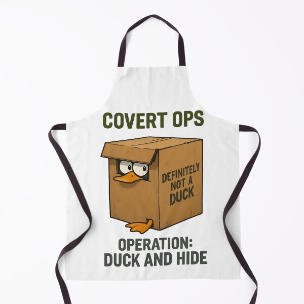 Item preview, Covert Ops Duck – Operation Duck and Hide Funny Stealth Shirt designed and sold by TeeTimeTreasure.