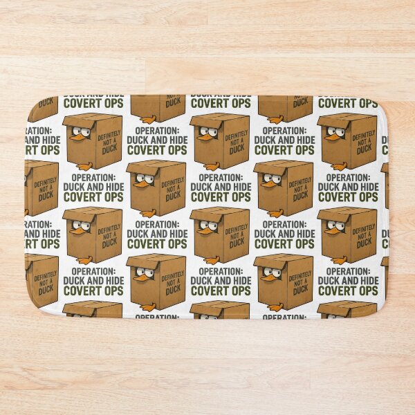 Item preview, Covert Ops Duck – Operation Duck and Hide Funny Stealth Shirt designed and sold by TeeTimeTreasure.