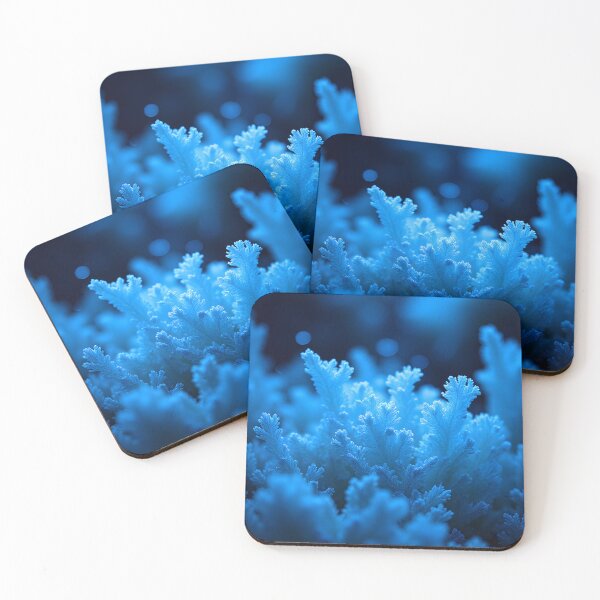 Item preview, Mystical Blue Coral Bloom designed and sold by oanaunciuleanu.