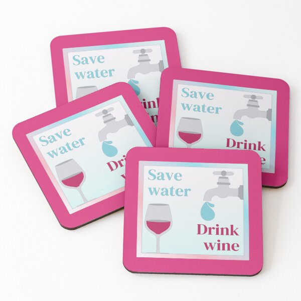 Item preview, Save water, drink wine designed and sold by Lucia Mancuso.