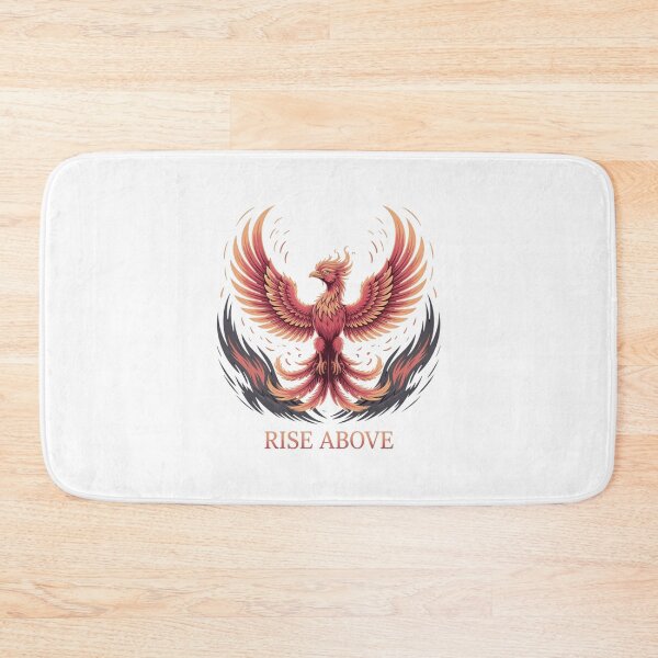 Item preview, Phoenix Rising – Fiery Mythical Bird Symbol designed and sold by ArtByYunus.