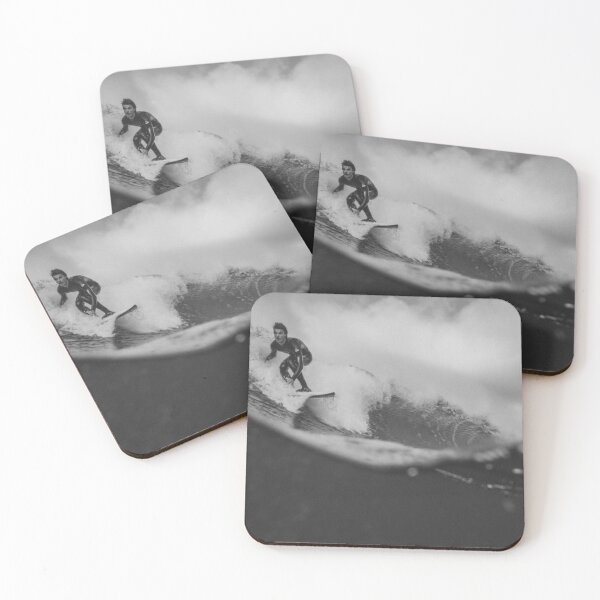 Item preview, Split Wave - Black and White Surf Photo - Bells Beach designed and sold by JayrosParker.