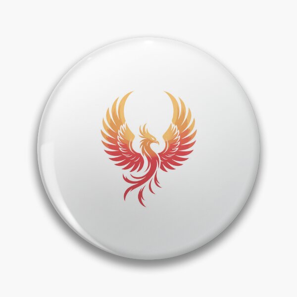 Item preview, Phoenix Rising – Fiery Mythical Bird Symbol designed and sold by ArtByYunus.