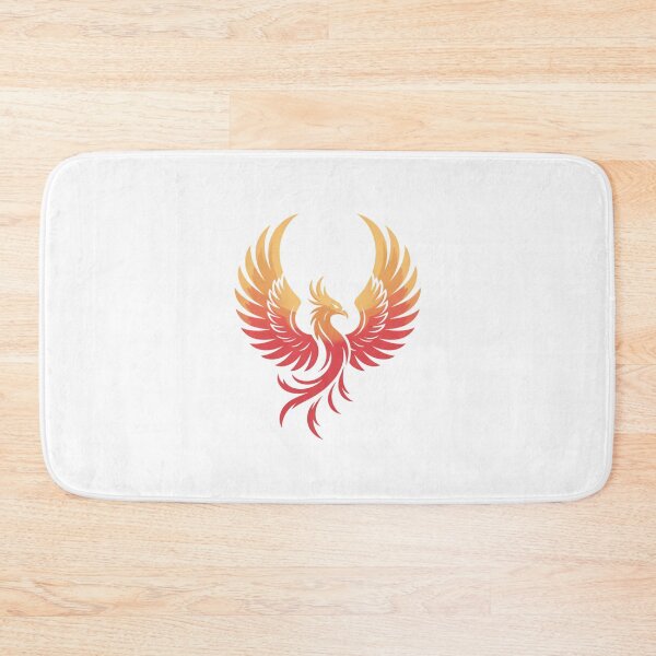 Item preview, Phoenix Rising – Fiery Mythical Bird Symbol designed and sold by ArtByYunus.