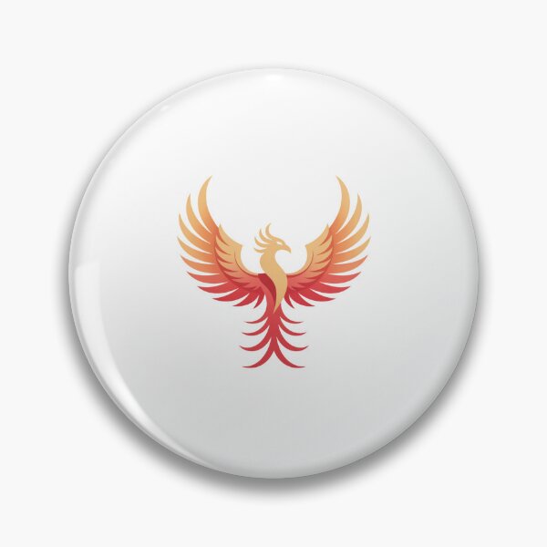 Item preview, Phoenix Rising – Fiery Mythical Bird Symbol designed and sold by ArtByYunus.