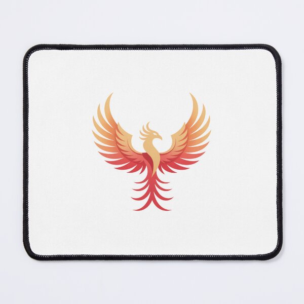 Item preview, Phoenix Rising – Fiery Mythical Bird Symbol designed and sold by ArtByYunus.