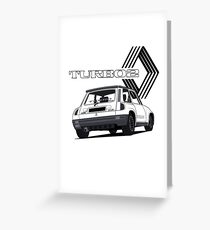R5 Turbo2 Greeting Card