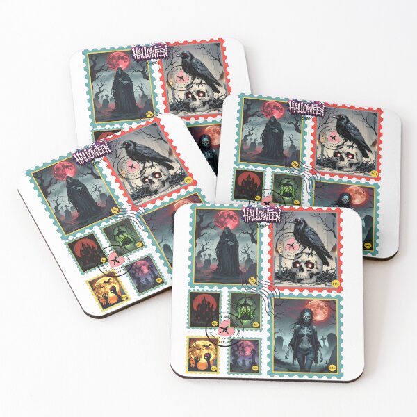 Item preview, Halloween Stamps designed and sold by yoyola999.