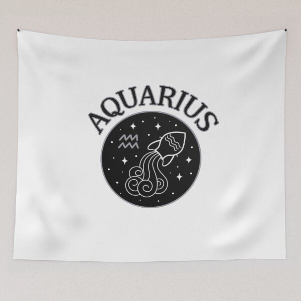 Item preview, Aquarius Star Sign Zodiac Horoscope Cheeky Witch® designed and sold by cheekywitch.