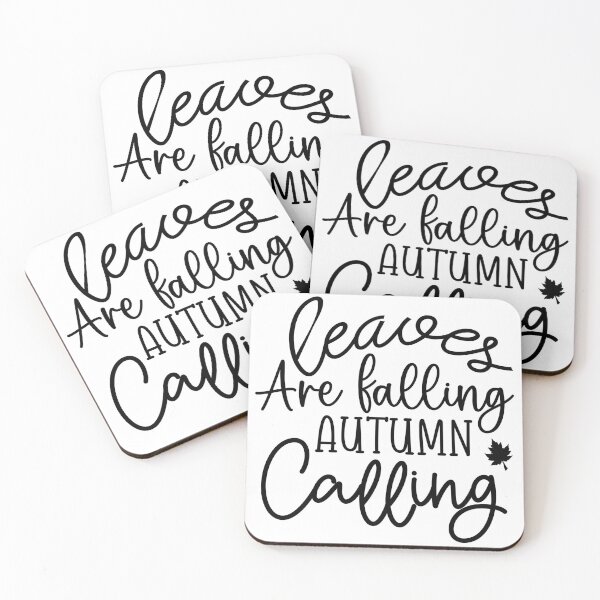Item preview, Leaves are Falling, Autumn is Calling designed and sold by Vision Crafted.