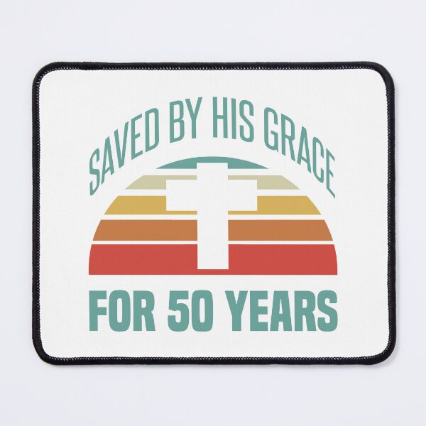 Item preview, 50th Birthday Gift For Christians designed and sold by thepixelgarden.