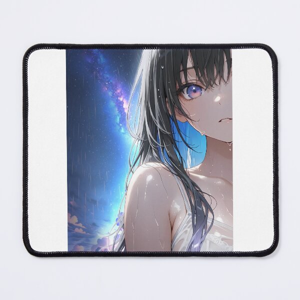 Item preview, Girl in the Rain under the Starry Sky designed and sold by KAWAII ART BOX.