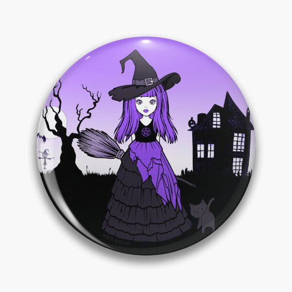 Artikelvorschau, Violet Sky Cheeky Witch® entworfen und verkauft von cheekywitch.