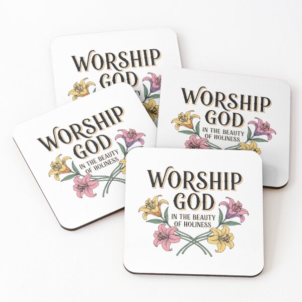 Item preview, Worship God In The Beauty Of Holiness designed and sold by Faithloveshop.