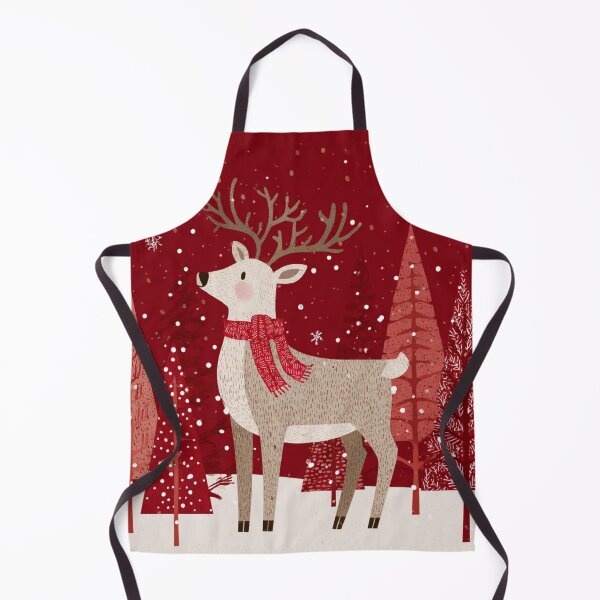 Item preview, Cozy Reindeer – Winter Animal Illustration designed and sold by PinkBossStudio.