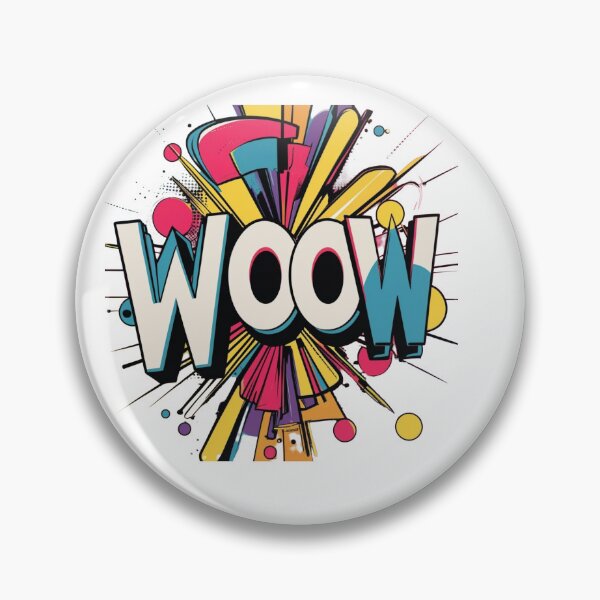 Artikelvorschau, WOOW Explosion – Retro-Pop-Art-Comic-Explosion entworfen und verkauft von rouzaina.