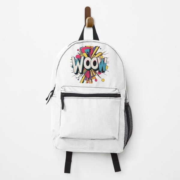 Item preview, WOOW Explosion – Retro Pop Art Comic Burst designed and sold by rouzaina.